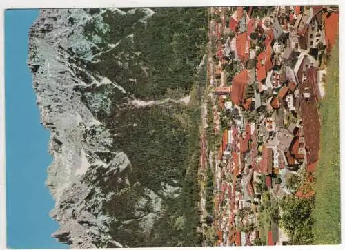 [Ansichtskarte] GERMANY - Mittenwald gegen Karwendelgebirge. 