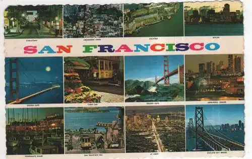 [Ansichtskarte] USA - San Francisco. 