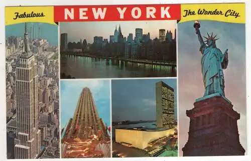 [Ansichtskarte] USA - New York. 