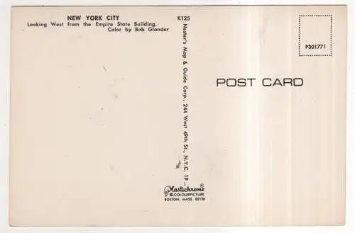 [Ansichtskarte] USA - New York City. 