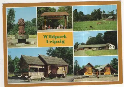 [Ansichtskarte] GERMANY - Leipzig - Wildpark. 