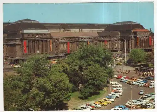 [Ansichtskarte] GERMANY - Leipzig - Hauptbahnhof. 