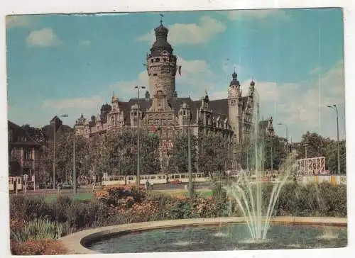 [Ansichtskarte] GERMANY - Leipzig - Neues Rathaus. 