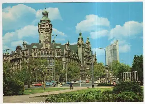 [Ansichtskarte] GERMANY - Leipzig - Neues Rathaus. 