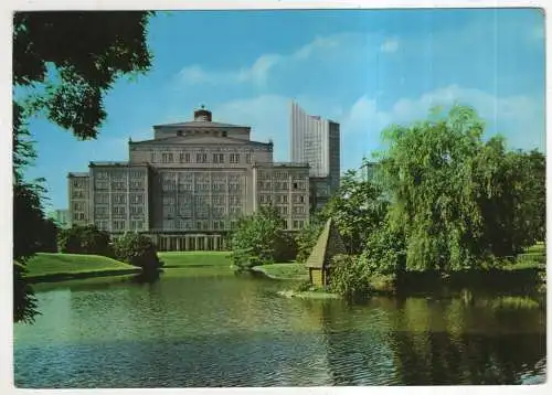 [Ansichtskarte] GERMANY - Leipzig - Blick zur Oper. 