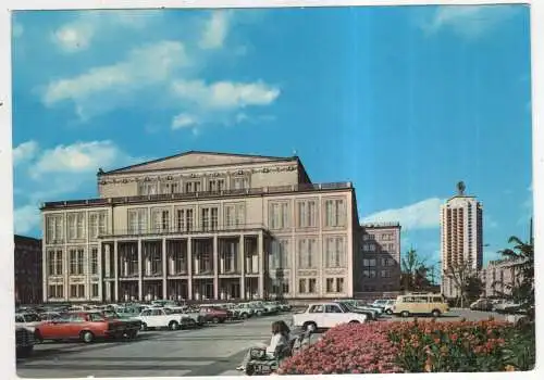 [Ansichtskarte] GERMANY - Leipzig - Opernhaus am Karl-Marx-Platz. 