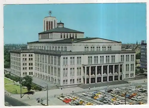 [Ansichtskarte] GERMANY - Leipzig - Opernhaus am Karl-Marx-Platz. 