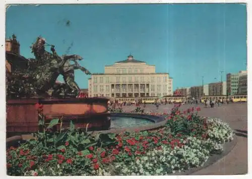 [Ansichtskarte] GERMANY - Leipzig - Opernhaus am Karl-Marx-Platz. 