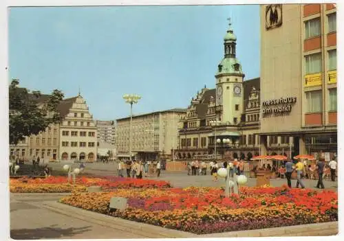 [Ansichtskarte] GERMANY - Leipzig -  Altes Rathaus am Markt. 