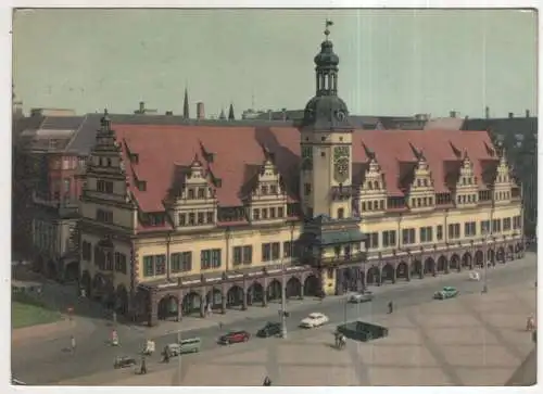 [Ansichtskarte] GERMANY - Leipzig -  Altes Rathaus. 