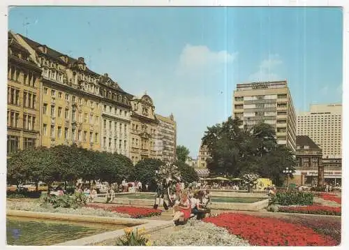 [Ansichtskarte] GERMANY - Leipzig - Sachsenplatz. 