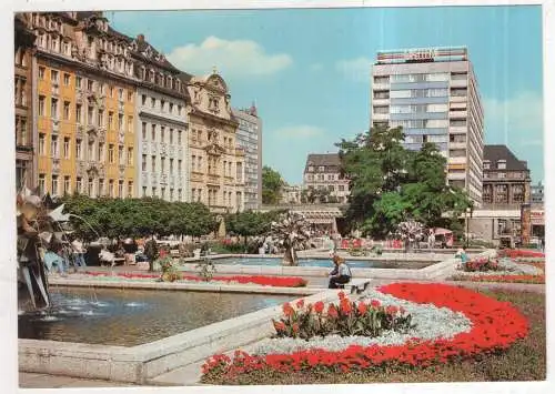 [Ansichtskarte] GERMANY - Leipzig - Sachsenplatz. 