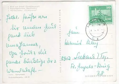 [Ansichtskarte] GERMANY - Wernigerode / Harz. 