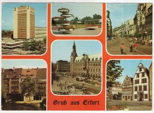 [Ansichtskarte] GERMANY - Erfurt. 