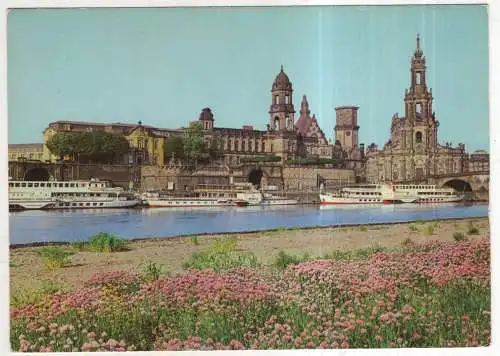 [Ansichtskarte] GERMANY - Dresden - Elbansicht mit Brühlscher Terrasse. 