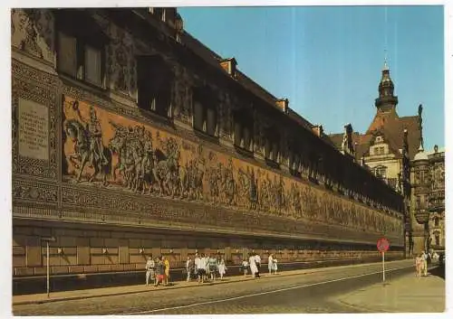 [Ansichtskarte] GERMANY - Dresden - Fürstenzug. 