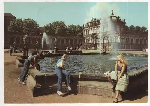 [Ansichtskarte] GERMANY -  Dresden - Zwinger - Im Zwingerhof. 