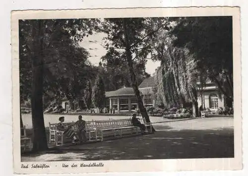 [Ansichtskarte] GERMANY - Bad Salzuflen - Vor der Wandelhalle. 
