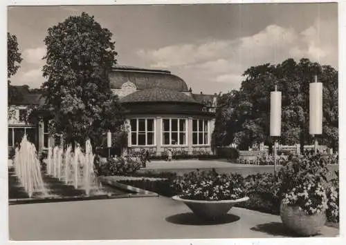 [Ansichtskarte] GERMANY - Bad Salzuflen - Kurhaus mit Leuchtfontäne. 