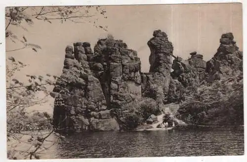 [Ansichtskarte] GERMANY - Die Externsteine im Teutoburger Wald. 