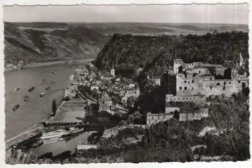 [Ansichtskarte] GERMANY - Burg Rheinfels mit St. Goar am Rhein. 