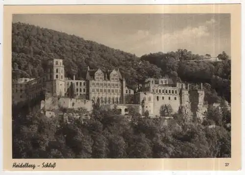 [Ansichtskarte] GERMANY - Heidelberg -  Schloß. 