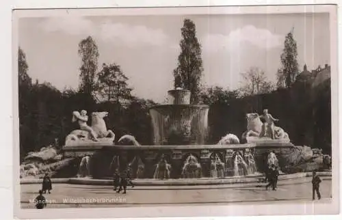 [Ansichtskarte] GERMANY - München - Wittelsbacherbrunnen. 