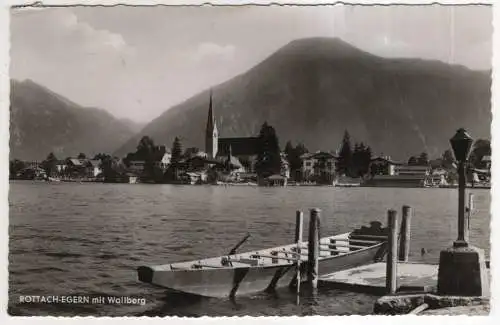 [Ansichtskarte] GERMANY - Rottach-Egern mit Wallberg. 