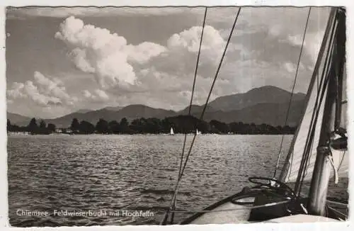 [Ansichtskarte] GERMANY - Chiemsee - Feldwieserbucht mit Hochfelln. 