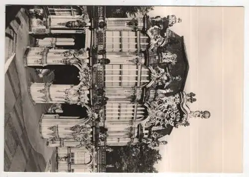 [Ansichtskarte] GERMANY -  Dresden - Zwinger - Blick auf den Wallpavilion. 