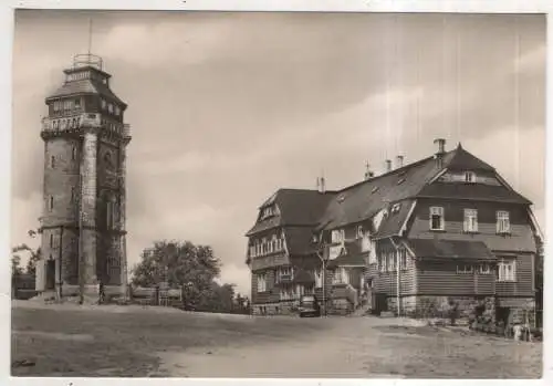 [Ansichtskarte] GERMANY -  Auersberg / Erzgeb. - Turm und Berghaus. 