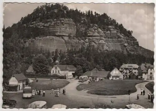 [Ansichtskarte] GERMANY -  Oybin mit dem Berg Oybin. 