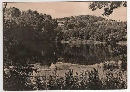 [Ansichtskarte] GERMANY - Kloster Chorin - Amtssee mit Blick auf die Neue Klosterschenke. 