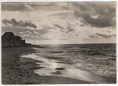 [Ansichtskarte] GERMANY - Sonnenuntergang an der Ostsee. 