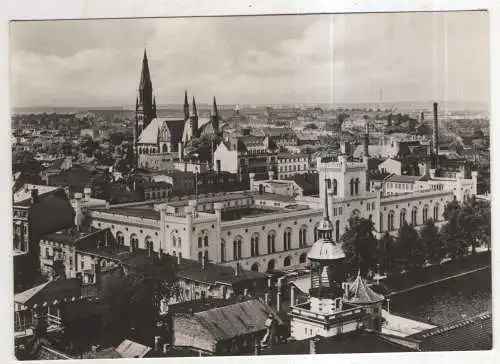 [Ansichtskarte] GERMANY - Schwerin - Blick vom Dom. 