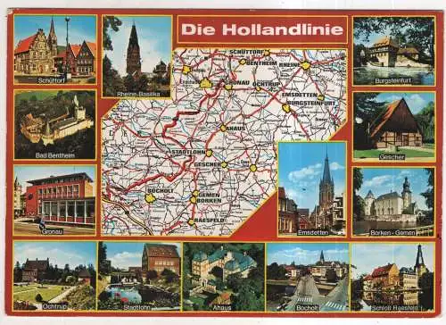 [Ansichtskarte] GERMANY - Die Hollandlinie. 