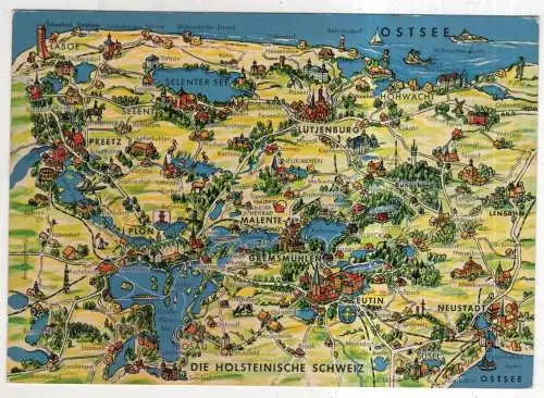 [Ansichtskarte] GERMANY - Die Holsteinische Schweiz. 