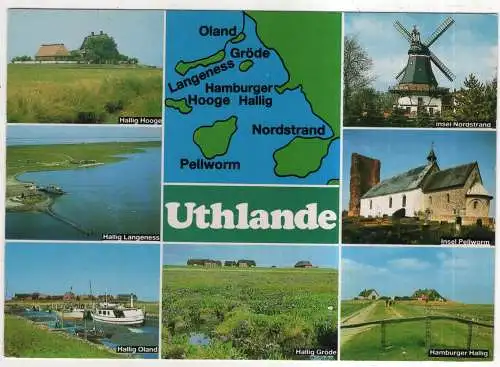 [Ansichtskarte] GERMANY - Uthlande. 