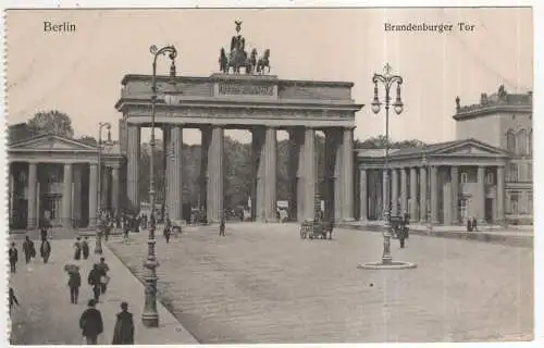 [Ansichtskarte] GERMANY - Berlin - Brandenburger Tor. 