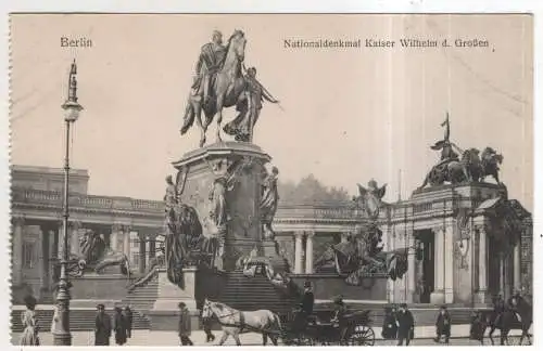 [Ansichtskarte] GERMANY - Berlin - Nationaldenkmal Kaiser Wilhelm d. Großen. 