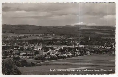 [Ansichtskarte] GERMANY - Rinteln von den Terrassen des Gasthauses Reese. 