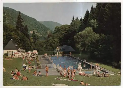 [Ansichtskarte] GERMANY - Bad Bertrich - Freibad. 