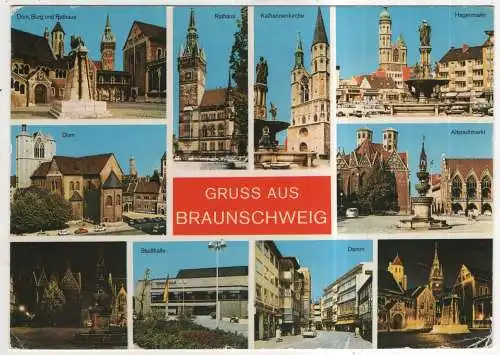 [Ansichtskarte] GERMANY - Braunschweig. 