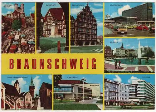 [Ansichtskarte] GERMANY - Braunschweig. 