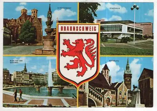 [Ansichtskarte] GERMANY - Braunschweig. 