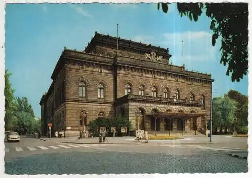 [Ansichtskarte] GERMANY - Braunschweig - Staatstheater. 