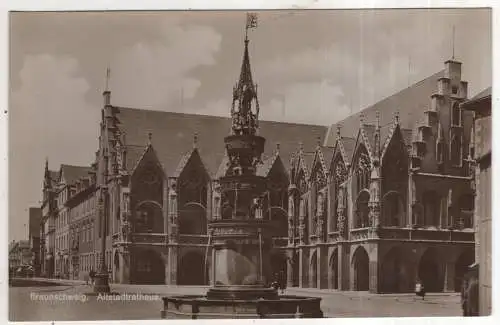 [Ansichtskarte] GERMANY - Braunschweig -  Altstadtrathaus. 