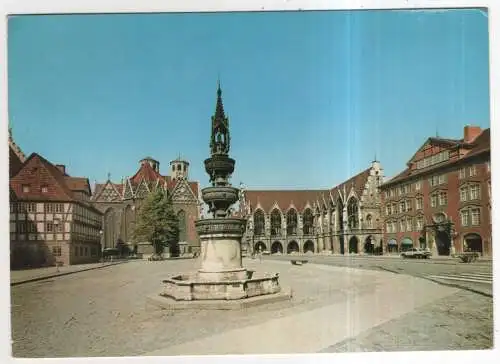 [Ansichtskarte] GERMANY - Braunschweig -  Altstadtmarkt. 