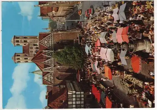 [Ansichtskarte] GERMANY - Braunschweig -  Altstadtmarkt. 