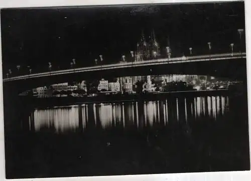 [Ansichtskarte] GERMANY - Köln am Rhein - Severinsbrücke und Dom. 